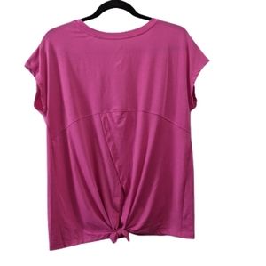 🌟 All In Motion Short Sleeve V-neck Pink Shirt M